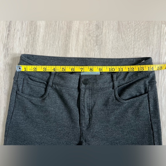Athleta Avenue Ponte Skinny Pants Pockets Dark Grey 6P - Picture 5 of 9